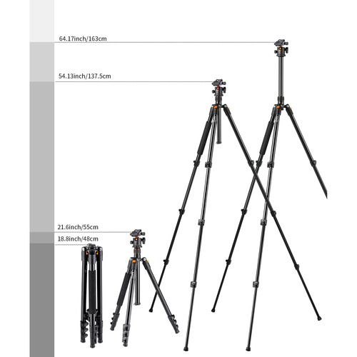 K&F Concept Camera Tripod Ball Head KF09.080V1 - 7